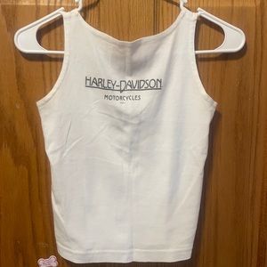 Vintage Harley Davidson tank